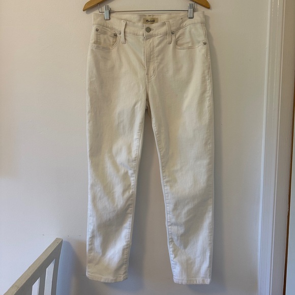 Madewell The Perfect High Rise Vintage Cream Jeans - Size 30 - Picture 1 of 10